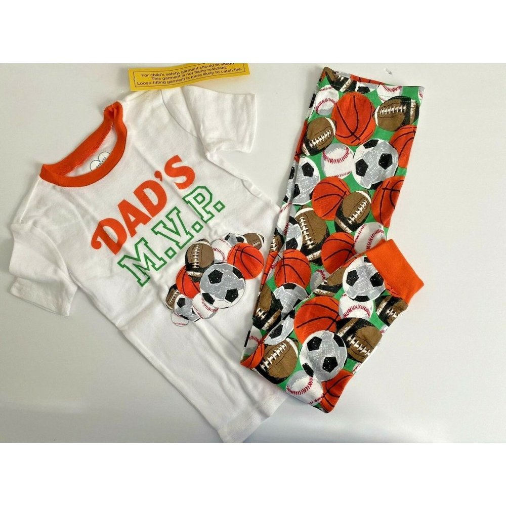 Childrens Place Boys Pajamas 5T Dad's MVP